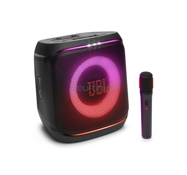 JBL Partybox Encore 2, 100 Вт, микрофон, черный - Портативная колонка для вечеринок