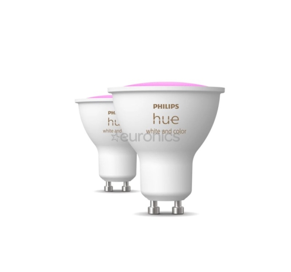 Philips Hue Smart Spotlight, white and color, GU10, 2 шт. - Умные лампы