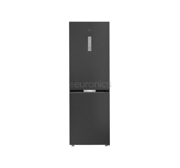 Whirlpool, NoFrost, 316 L, augstums 187 cm, melna - Ledusskapis