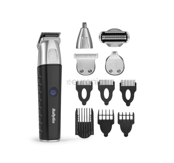 BaByliss Lithium Power 11-in-1, melna/nerūsējošā tērauda - Trimmeru komplekts