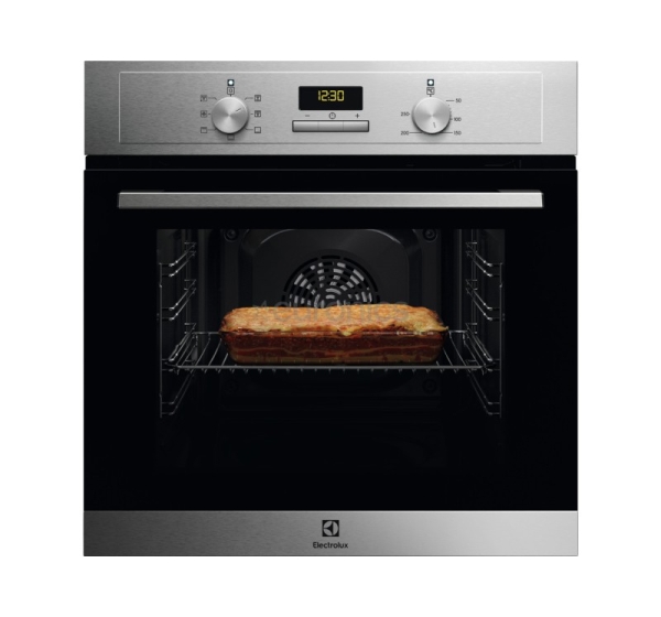Electrolux 300 Series Convection, 65 л, нерж. сталь - Интегрируемый духовой шкаф