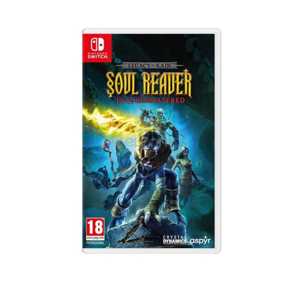 Legacy of Kain: Soul Reaver 1 & 2 Remastered, Nintendo Switch - Game