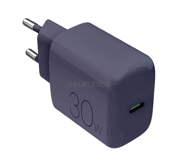 Puro DAILY 1, USB-C, 30 W, crown blue - Power adapter