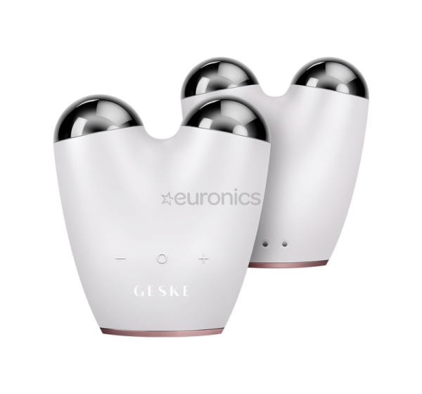 Geske SmartAppGuided, MicroCurrent Face-Lifter | 6 in 1, balta/rozā - Ierīce sejas ādas liftingam