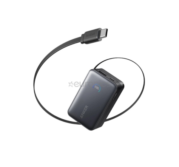 Anker Nano, 10000 mAh, 45 W, melna - Portatīvais barošanas avots