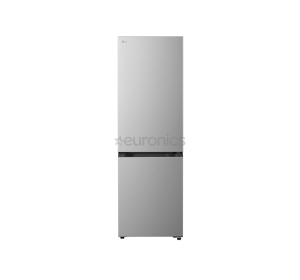 LG, Total No Frost, 333 L, augstums 186 cm, sudraba - Ledusskapis