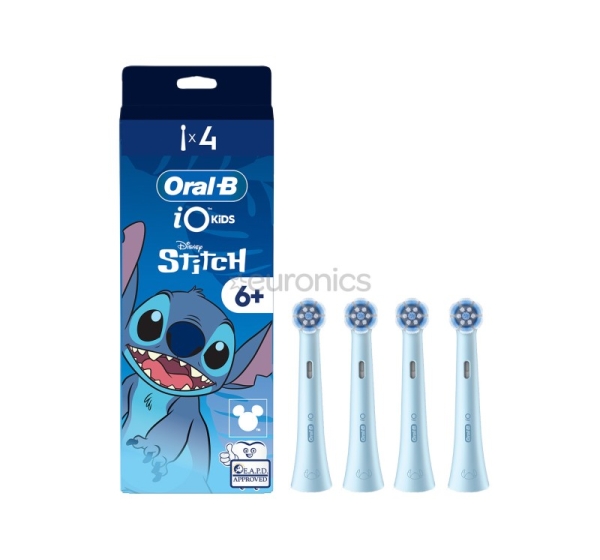 Braun Oral-B iO, Kids Disney Stitch, 4 gab. - Uzgaļi elektriskajai zobu birstei
