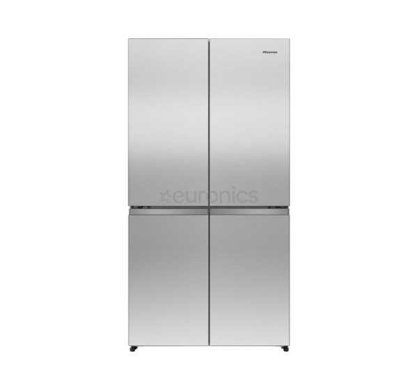 Hisense, Total No Frost, 647 L, augstums 179 cm, pelēka - SBS Ledusskapis