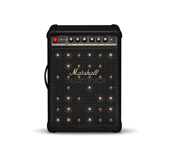 Marshall Bromley 450, melna / misiņa - Portatīvais bezvadu skaļrunis