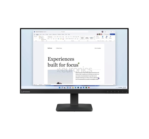 Lenovo L24-41, 24'', FHD, IPS, 100 Hz, raven black - Monitor