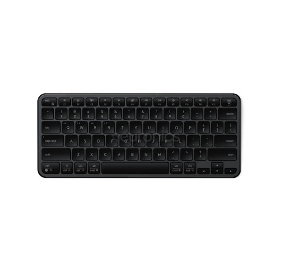 Satechi Slim EX1, SWE, melna - Bezvadu tastatūra