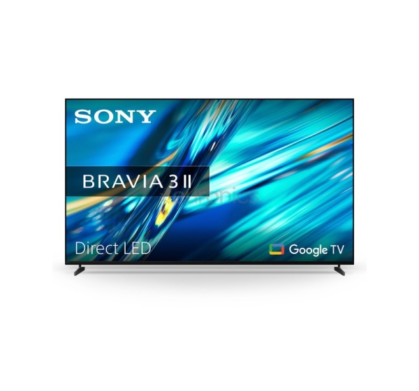 Sony BRAVIA 3 II XR39, 65'', 4K UHD, LED LCD, melna - Televizors