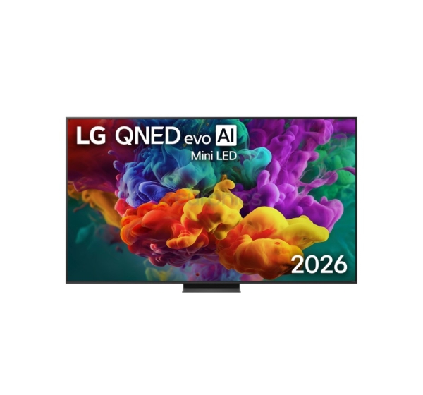 LG QNED87 evo AI, 86'', 4K UHD, QNED Mini LED, melna - Televizors