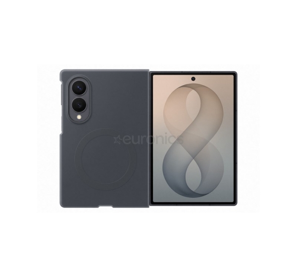 Samsung Silicone Magnet Case, Galaxy Fold8, tumši pelēka - Apvalks viedtālrunim