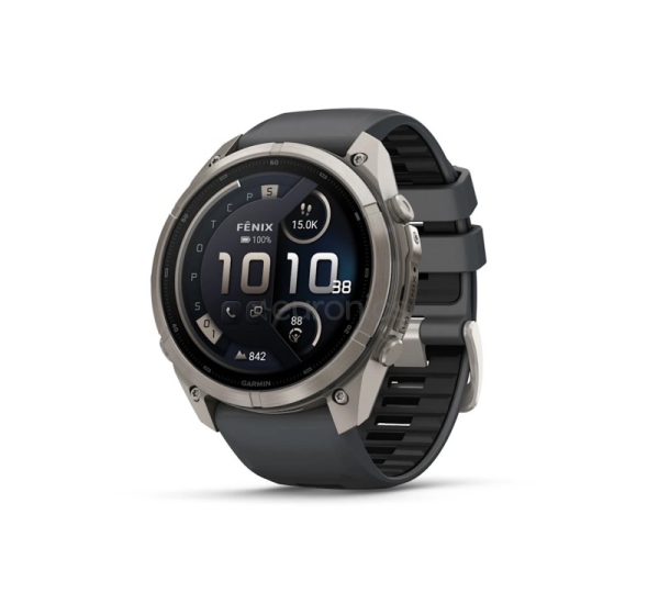 Garmin Fenix 9 Pro, 51 мм, inReach, титан, черный - Спортивные часы