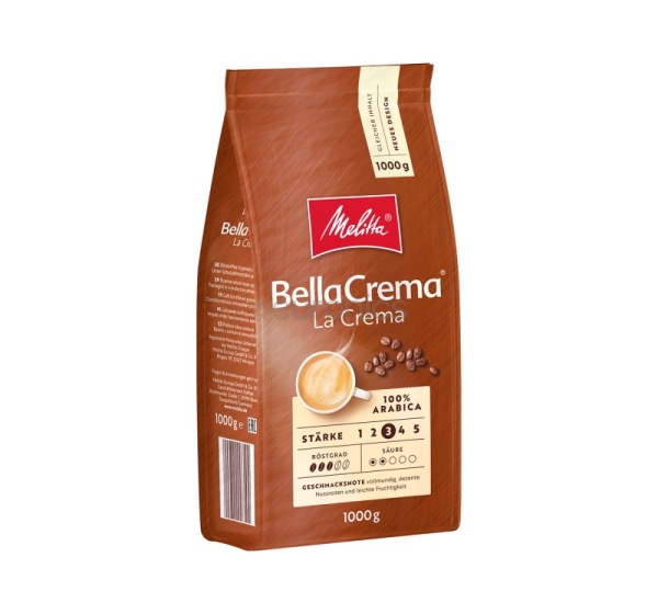Melitta BellaCrema Cafe La Crema, 1 kg - Coffee beans