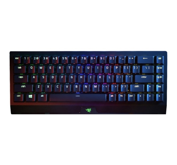 Razer BlackWidow V3 Mini HyperSpeed Gaming keyboard USB+RF Wireless+Bluetooth Yellow Switch, Black