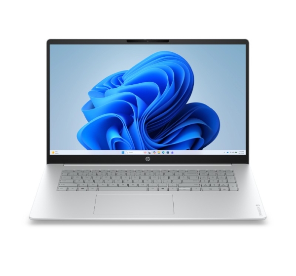 HP OmniBook 3 17-dp0007nnx - Ryzen 5 130, 24GB DDR5 1DM 4800, 512GB P, 17.3 FHD (1920x1080) Antiglare IPS 300 nits, Glacier Silver DF+ - 1080p TNR, Not Included 45W AC Adapter, Win 11 Home, 1 years