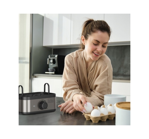 Black+Decker BXKS4800E 400 W 6-egg egg cooker