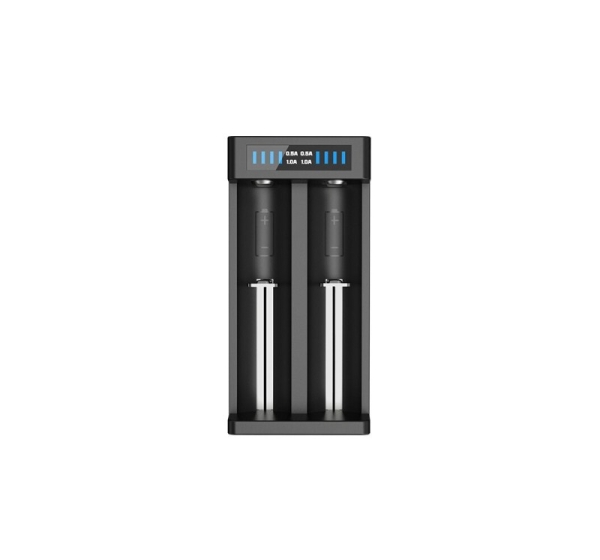 Battery charger for cylindrical Li-ion batteries 18650 Xtar MC2 PLUS