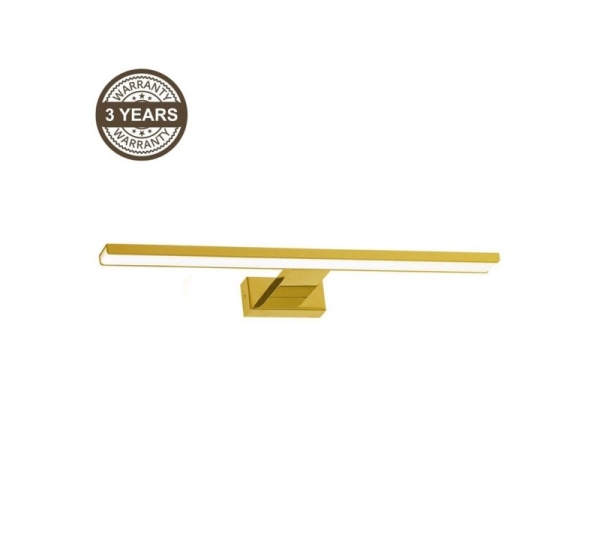 WALL LED LIGHT VAN 50CM 12W 30K GOLD
