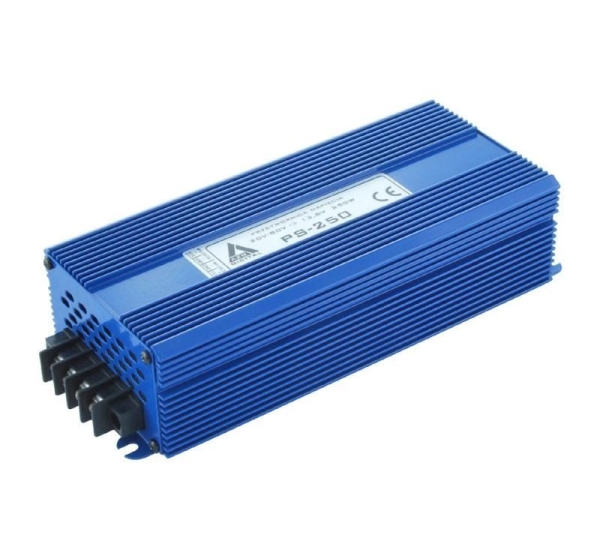 AZO Digital 30÷80 VDC / 13.8 VDC PS-250-12V 250W voltage converter galvanic isolation, IP21