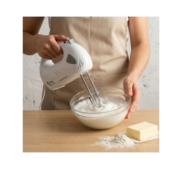 Esperanza EKM007WE mixer Hand mixer Gray, White 150 W