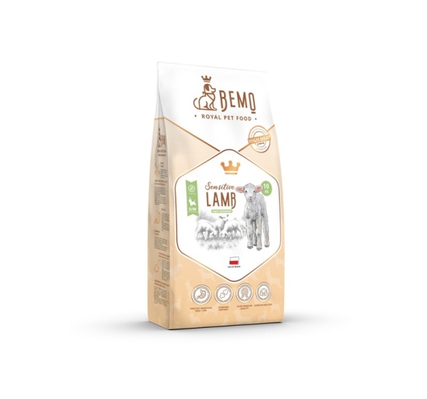BEMO Sensitive Lamb Small/Medium Mono - dry dog food - 10kg