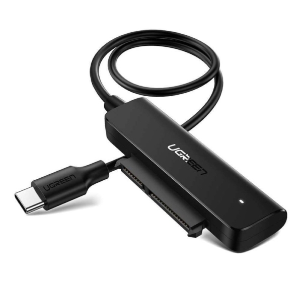 Ugreen USB-C 3.0 adapter for 2.5" SATA drive 50 cm Silver AV144
