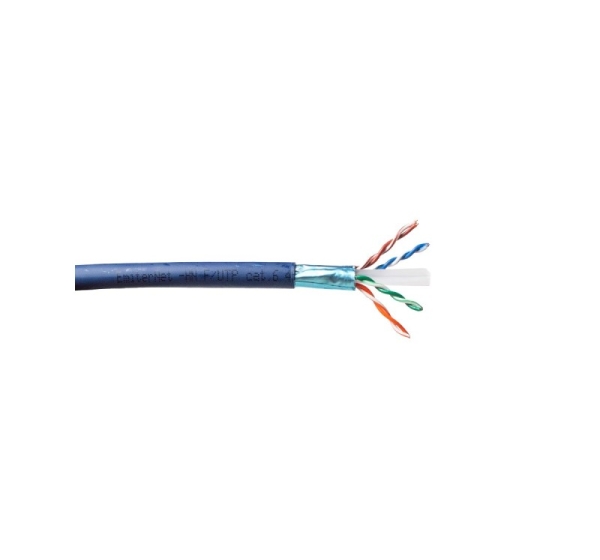 Emitter Net FTP (F/UTP) Cat.6 450MHz Cable, 4x2x23AWG Wire, LSZH-FR 500m