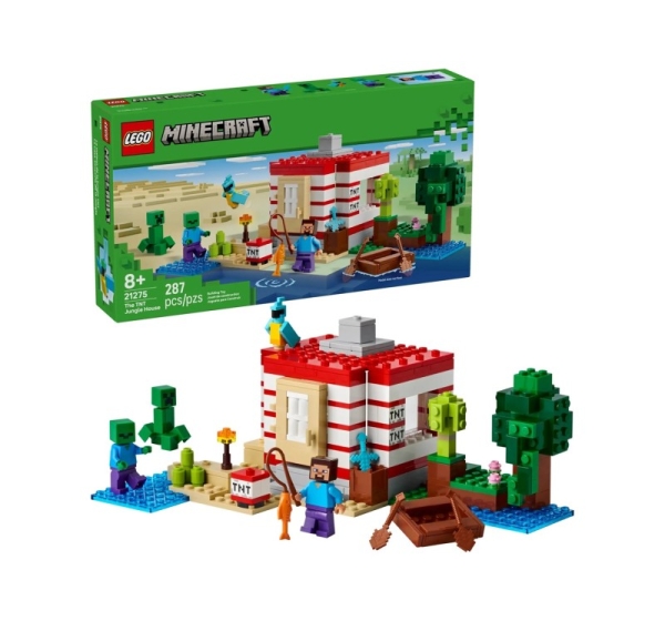 LEGO MINECRAFT 21275 The TNT Jungle House