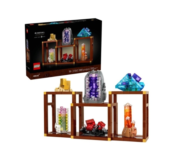 LEGO IDEAS 21362 Mineral Collection