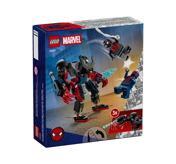 LEGO MARVEL 76337 Miles Morales Mech vs. Spider-Man 2099