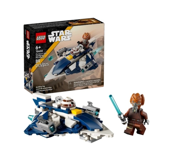 LEGO STAR WARS 75400 Plo Koon's Jedi Starfighter Microfighte