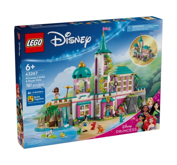 LEGO DISNEY 43267 Princes Castle and Royal Pets