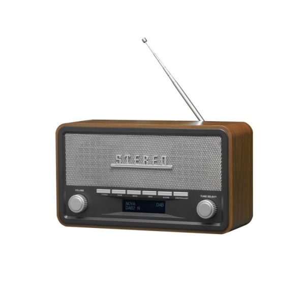 Denver DAB-18 Personal Analog & digital Black, Grey