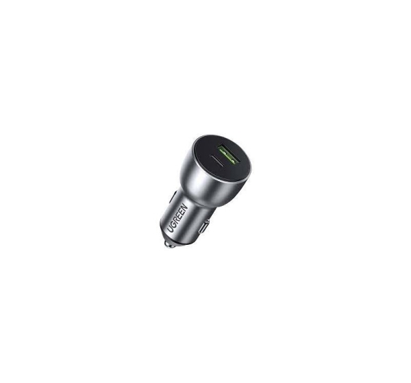 Ugreen 60980 mobile device charger Universal Silver Cigar lighter Fast charging Auto