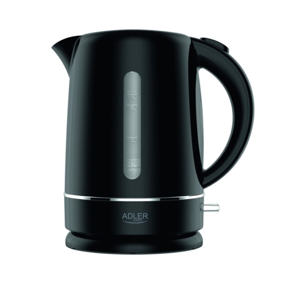 ADLER 1385B BLACK WHITE ELECTRIC KETTLE