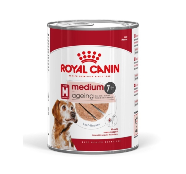 ROYAL CANIN Medium Ageing Loaf - wet dog food - 410g