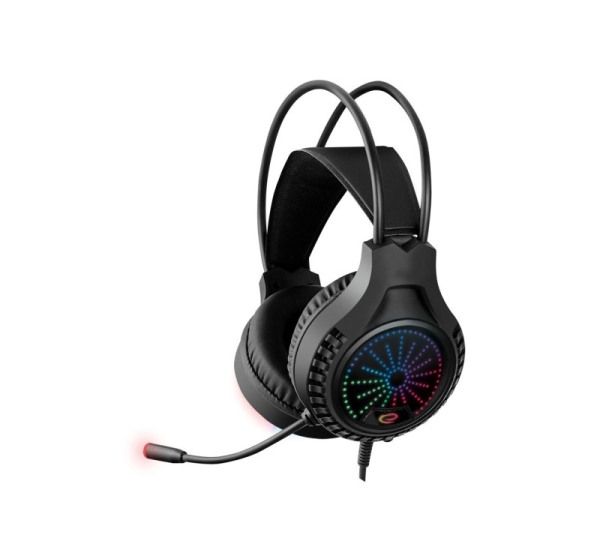 Esperanza EGH5000 Headphones with microphone Headband Black