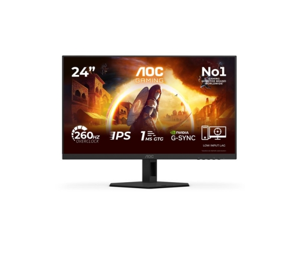 AOC G4 24G4ZRE computer monitor 60.5 cm (23.8") 1920 x 1080 pixels Full HD LED Black, Red
