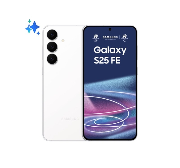 Samsung Galaxy S25 FE 6.7" Dual SIM Android 16.0 5G USB Type-C 8 GB 128 GB 4900 mAh White