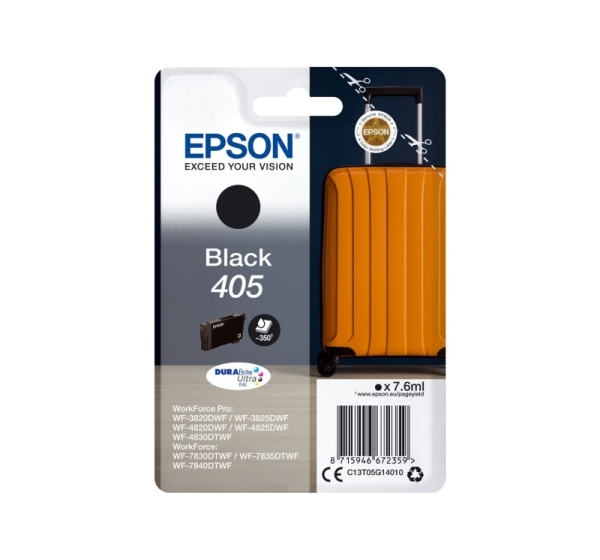 Epson Singlepack Black 405 DURABrite Ultra Ink