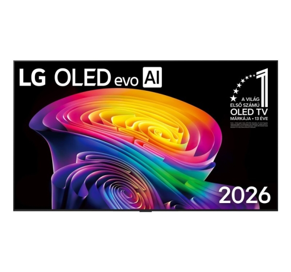 LG OLED evo AI OLED55C61LA TV 139.7 cm (55") 4K Ultra HD Smart TV Wi-Fi Black