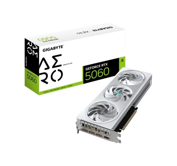 GIGABYTE GeForce RTX 5060 AERO OC 8G Graphics Card