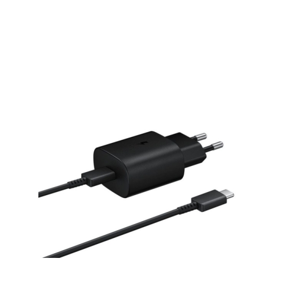 Samsung Samsung Travel Quick charger Type-C to Type-C 25W, 1M EP-TA800XBEGWW Black