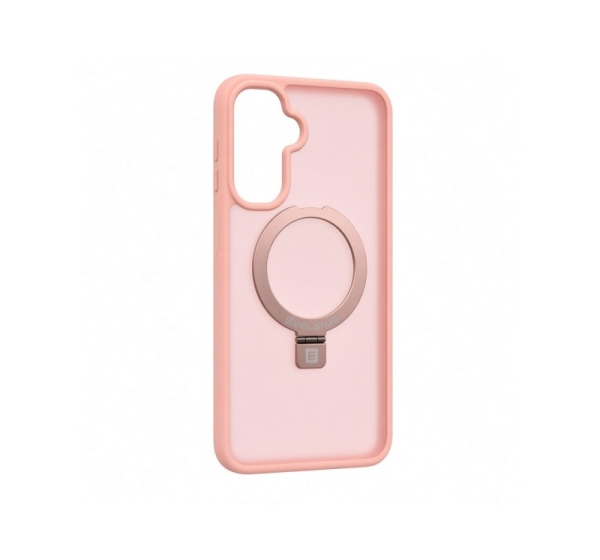 Evelatus Samsung  Galaxy A17 4G / A17 5G Shield Case With MagSafe & Stand Matte Ring Light Pink