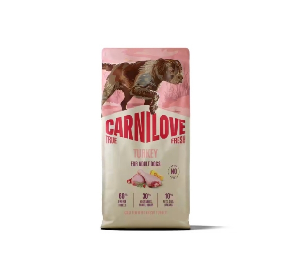 CARNILOVE True Fresh Turkey - dry dog food - 12kg