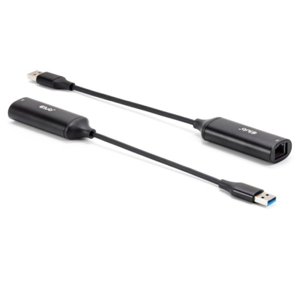 CLUB3D CAC-1421 cable gender changer USB Type-A RJ45 Black