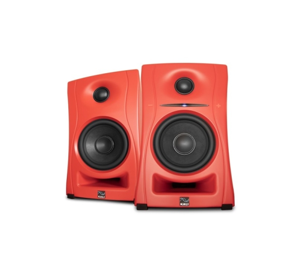 Kali Audio LP-UNF-R - a pair of Bluetooth monitor speakers (red)